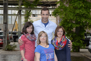 Kai Plaume mit Verena Glatter, Ronja Nobbe und Anna Ring