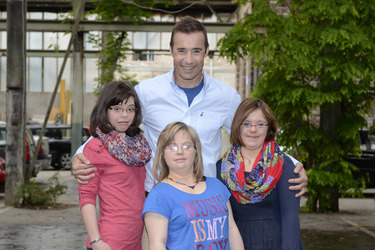 Kai Plaume mit Verena Glatter, Ronja Nobbe und Anna Ring