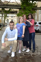 Kai Plaume mit Verena Glatter, Ronja Nobbe und Anna Ring