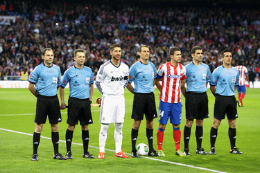 Real Madrid CF gegen Club Atlético de Madrid Pokalfinale, Madrid