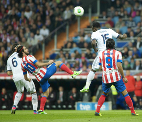 Real Madrid CF gegen Club Atlético de Madrid Pokalfinale, Madrid