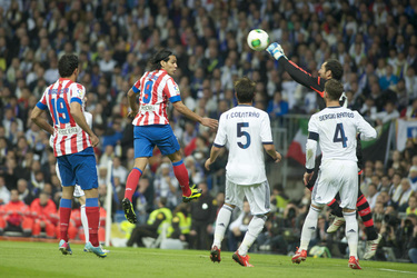 Real Madrid CF gegen Club Atlético de Madrid Pokalfinale, Madrid