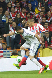 Real Madrid CF gegen Club Atlético de Madrid Pokalfinale, Madrid