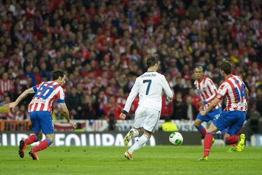 Real Madrid CF gegen Club Atlético de Madrid Pokalfinale, Madrid