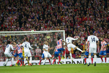 Real Madrid CF gegen Club Atlético de Madrid Pokalfinale, Madrid