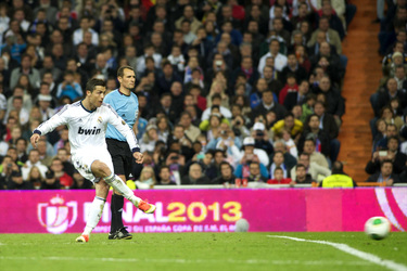 Real Madrid CF gegen Club Atlético de Madrid Pokalfinale, Madrid