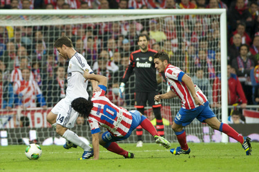 Real Madrid CF gegen Club Atlético de Madrid Pokalfinale, Madrid