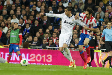 Real Madrid CF gegen Club Atlético de Madrid Pokalfinale, Madrid