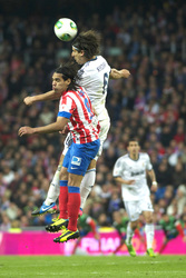 Real Madrid CF gegen Club Atlético de Madrid Pokalfinale, Madrid