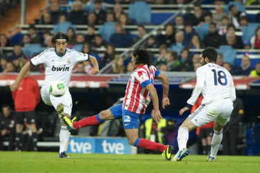 Real Madrid CF gegen Club Atlético de Madrid Pokalfinale, Madrid