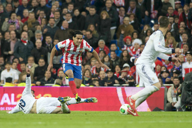 Real Madrid CF gegen Club Atlético de Madrid Pokalfinale, Madrid