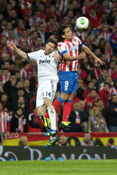 Real Madrid CF gegen Club Atlético de Madrid Pokalfinale, Madrid