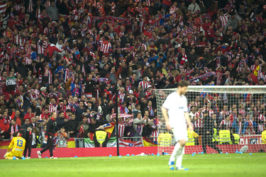 Real Madrid CF gegen Club Atlético de Madrid Pokalfinale, Madrid