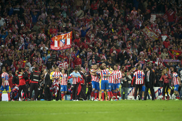 Real Madrid CF gegen Club Atlético de Madrid Pokalfinale, Madrid