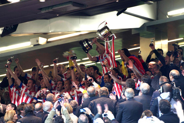 Real Madrid CF gegen Club Atlético de Madrid Pokalfinale, Madrid