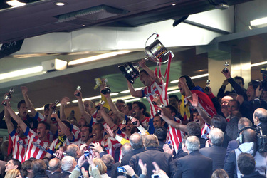 Real Madrid CF gegen Club Atlético de Madrid Pokalfinale, Madrid