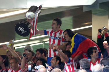 Real Madrid CF gegen Club Atlético de Madrid Pokalfinale, Madrid