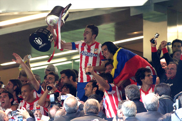 Real Madrid CF gegen Club Atlético de Madrid Pokalfinale, Madrid