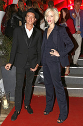 Katja Eichinger mit Freund Anthony James
