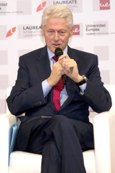 'Laureate Summit on Youth and Jobs' Podiumsdiskussion, Madrid