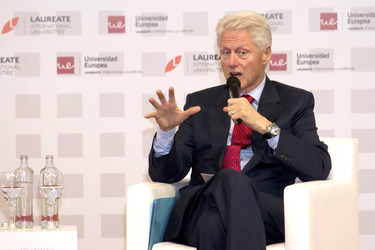 'Laureate Summit on Youth and Jobs' Podiumsdiskussion, Madrid