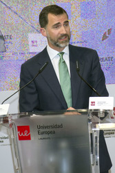 'Laureate Summit on Youth and Jobs' Podiumsdiskussion, Madrid