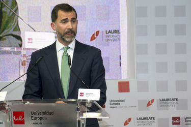 'Laureate Summit on Youth and Jobs' Podiumsdiskussion, Madrid