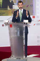 'Laureate Summit on Youth and Jobs' Podiumsdiskussion, Madrid