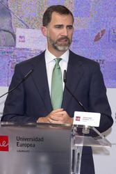 'Laureate Summit on Youth and Jobs' Podiumsdiskussion, Madrid