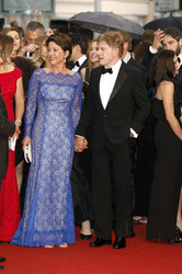 Robert Redford mit Gattin Sibylle Szaggars