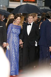 Robert Redford mit Gattin Sibylle Szaggars