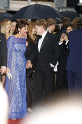 Robert Redford mit Gattin Sibylle Szaggars