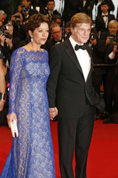 Robert Redford mit Gattin Sibylle Szaggars