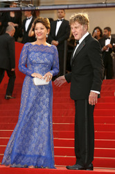 Robert Redford mit Gattin Sibylle Szaggars