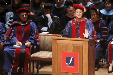 Juilliard's 108th Commencement Ceremony, New York