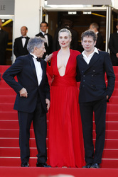 Roman Polanski, Emmanuelle Seigner, Mathieu Amalric