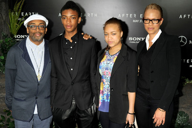 Spike Lee, Jackson Lee, Satchel Lee, Tonya Lewis Lee