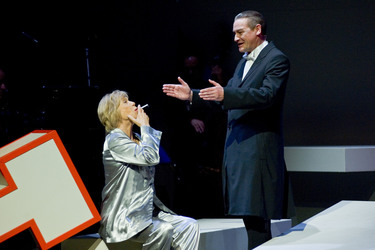 'Hilde Knef - Der Teufel und die Diva' Fotoprobe, Berlin