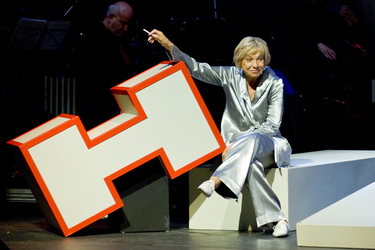 'Hilde Knef - Der Teufel und die Diva' Fotoprobe, Berlin