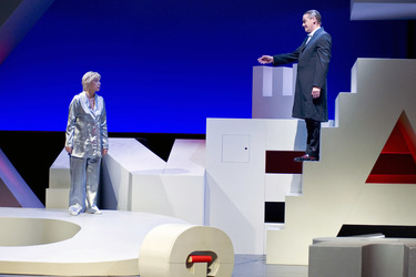 'Hilde Knef - Der Teufel und die Diva' Fotoprobe, Berlin