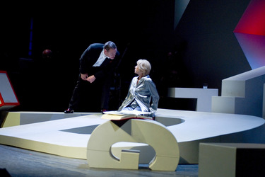 'Hilde Knef - Der Teufel und die Diva' Fotoprobe, Berlin