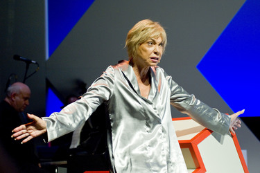 'Hilde Knef - Der Teufel und die Diva' Fotoprobe, Berlin