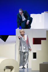 'Hilde Knef - Der Teufel und die Diva' Fotoprobe, Berlin