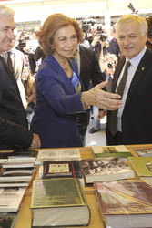 Königin Sophia eröffnet Buchmesse, Madrid