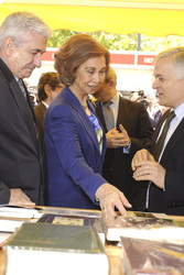 Königin Sophia eröffnet Buchmesse, Madrid
