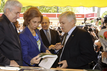 Königin Sophia eröffnet Buchmesse, Madrid