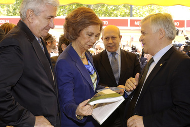 Königin Sophia eröffnet Buchmesse, Madrid