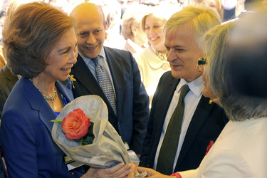 Königin Sophia eröffnet Buchmesse, Madrid