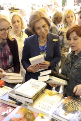 Königin Sophia eröffnet Buchmesse, Madrid