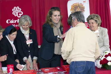 Prinzessin Elena beim 'Charity Day', Madrid